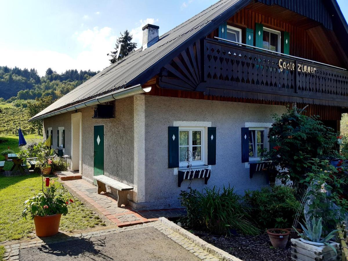 Schilcherweinbau Vollmaier Vlg. Wieser Sankt Stefan ob Stainz Exteriér fotografie